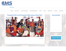 Tablet Screenshot of cmseducation.org
